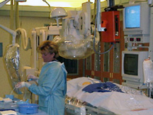 room where arteriography is performed
