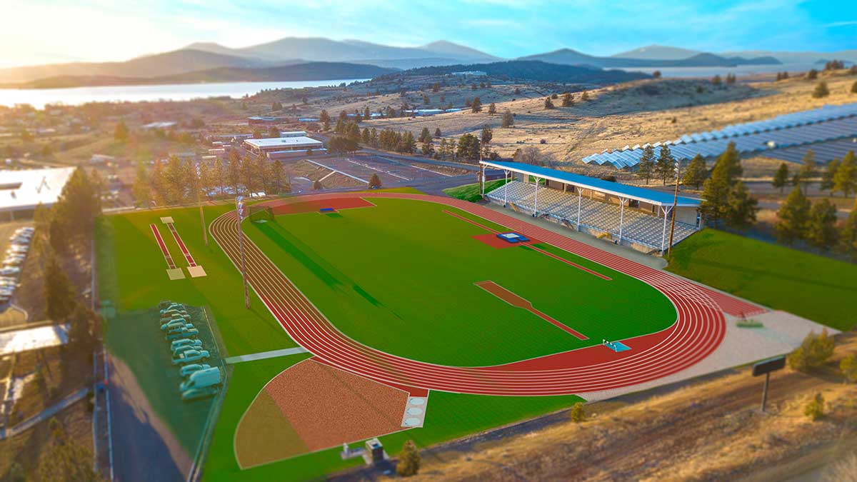 Oregon Tech Track and Field rending