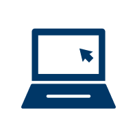 Picture of a laptop used as an icon for Electronic Resources