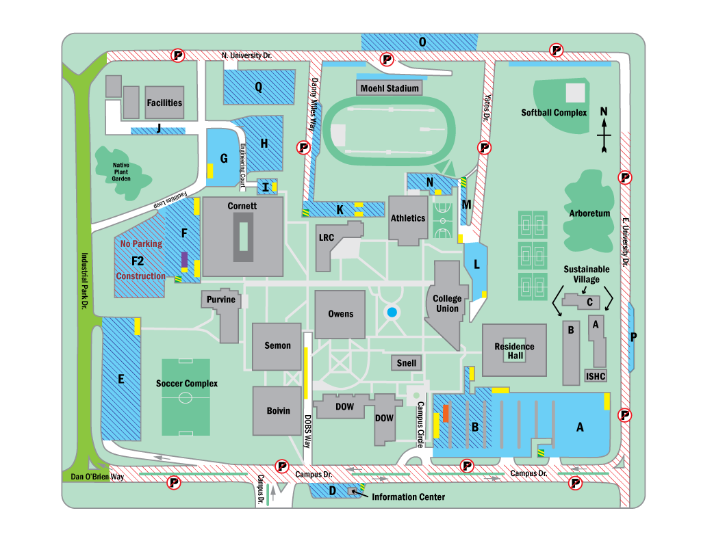 Oregon Tech Campus Map Campus Map | Oregon Tech