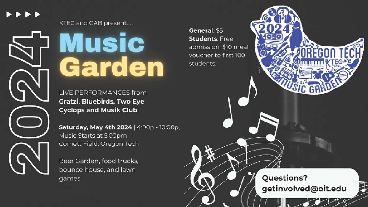 2024 Music Garden graphic